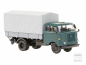 Preview: IFA W50L Sped.kabine,  Holzpr, Plane, Ladebordwand