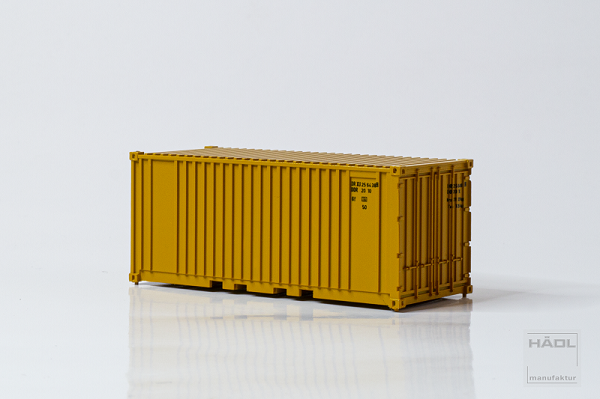 Container 20", gelb, DR, TT